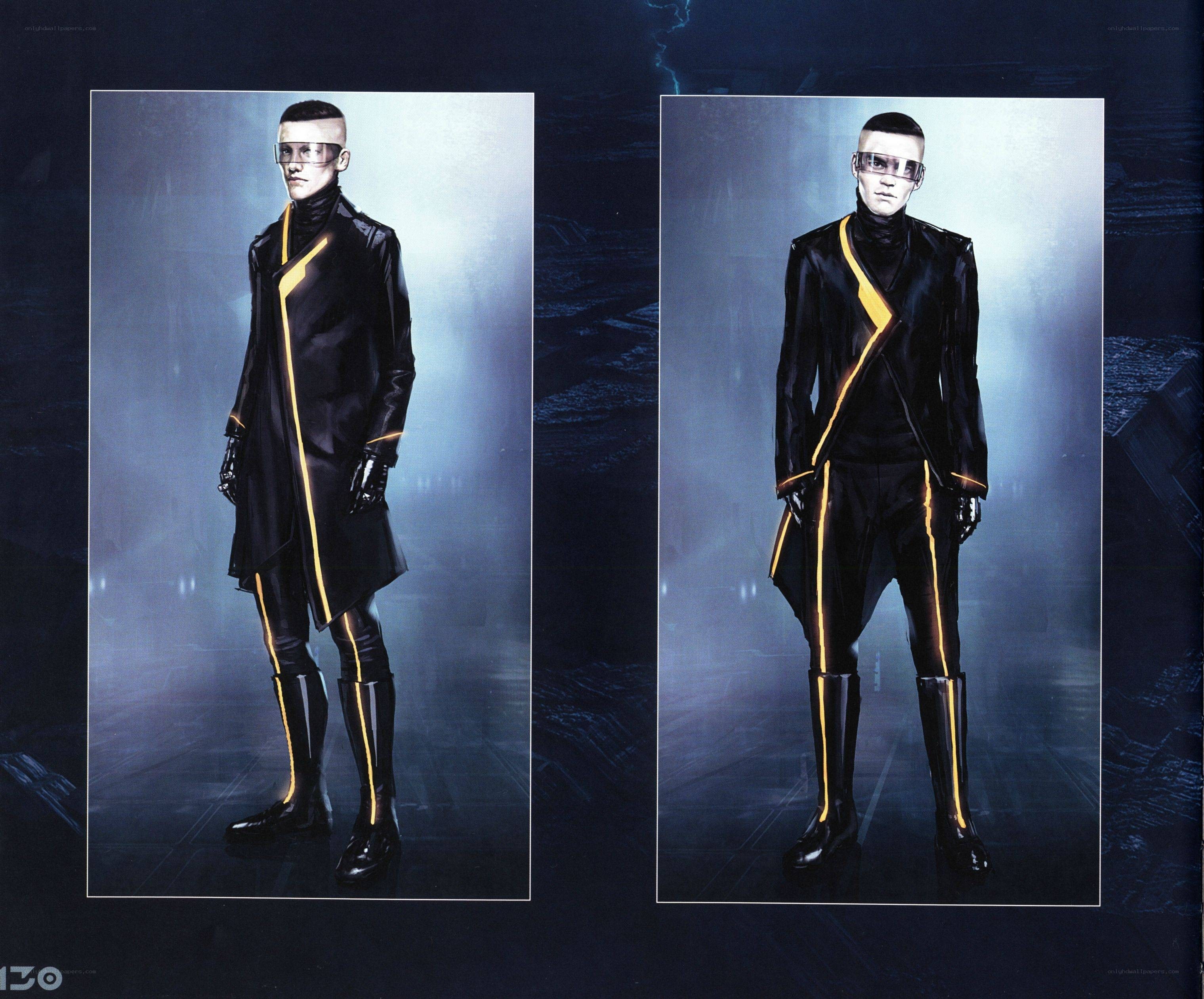 futuristic character concept art