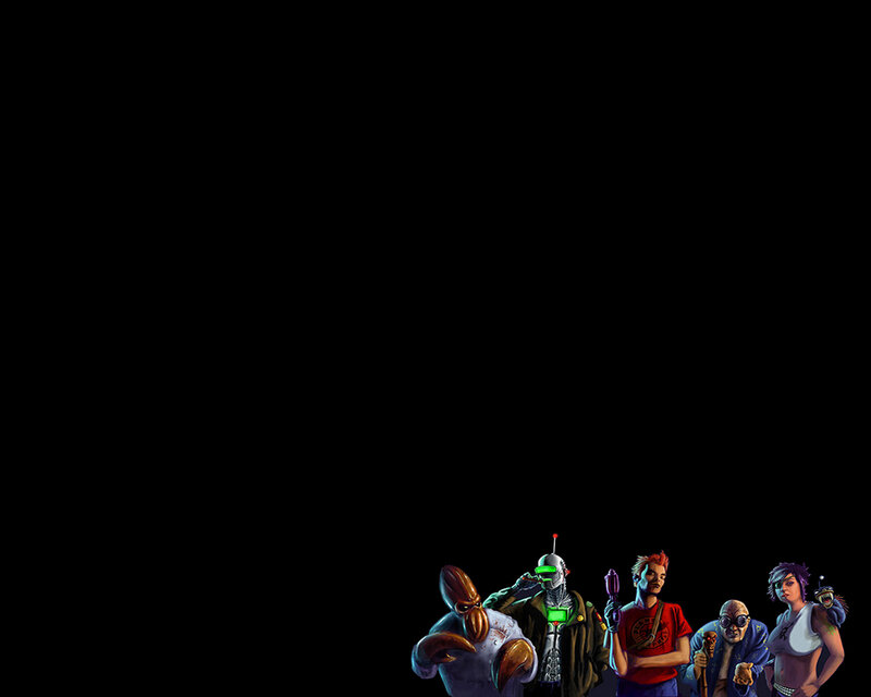 futuristic character group