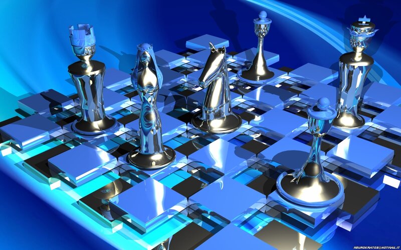 futuristic chess game