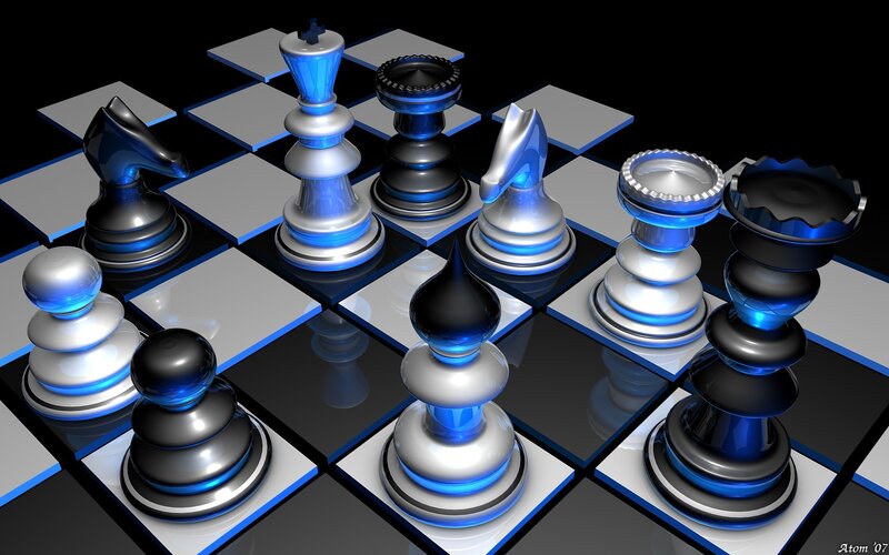 futuristic chess game