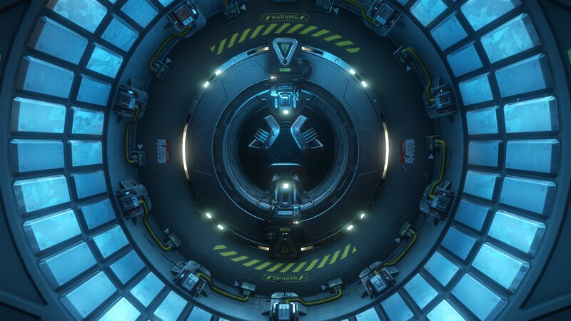 Futuristic Circular Chamber