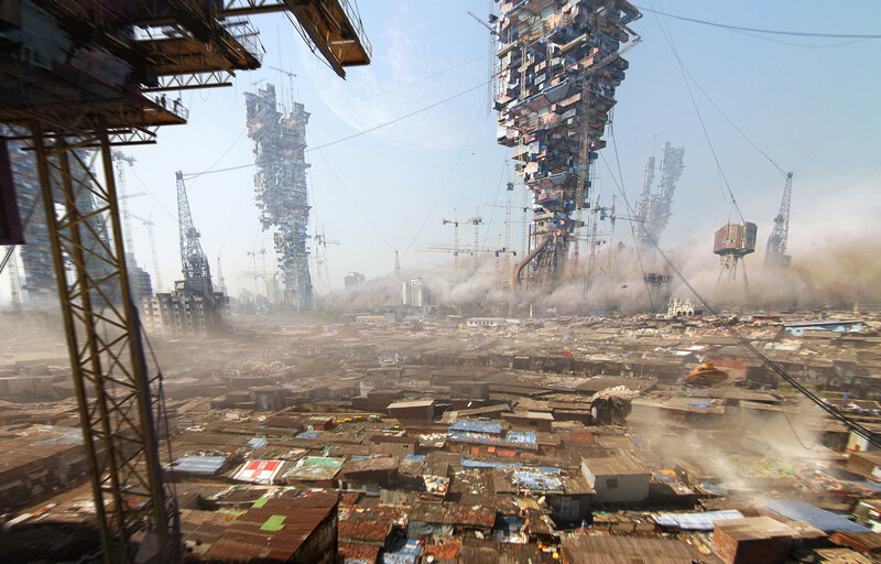 Futuristic City Construction