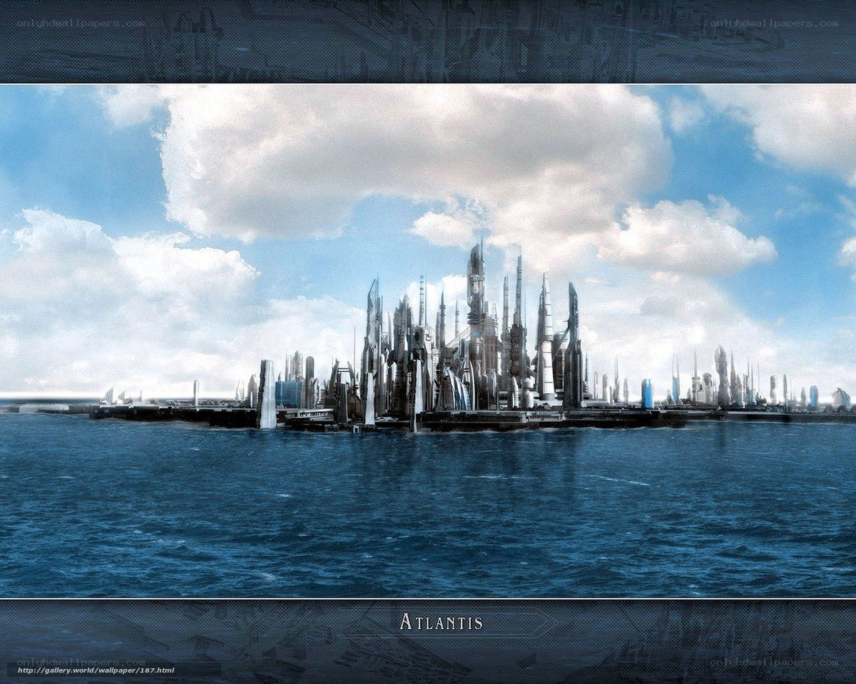 Futuristic city of Atlantis
