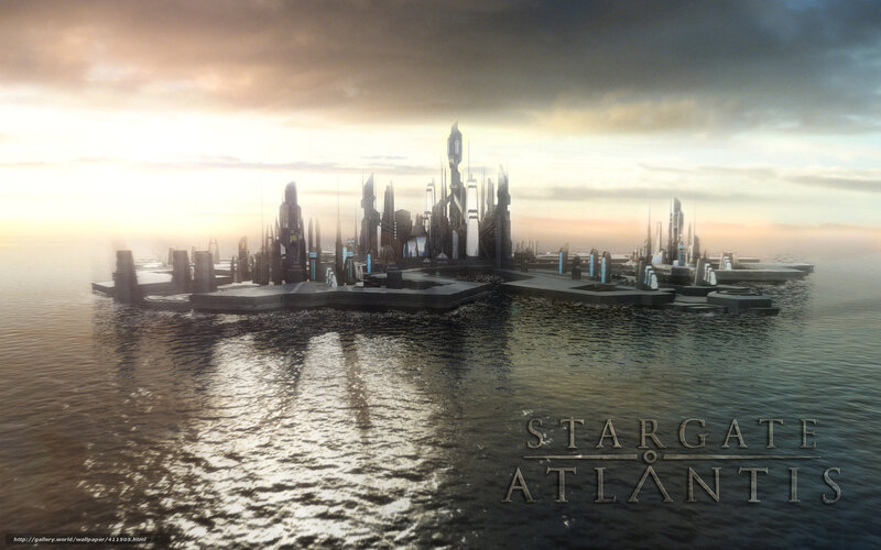 Futuristic City on Water — Gray, Dramatic