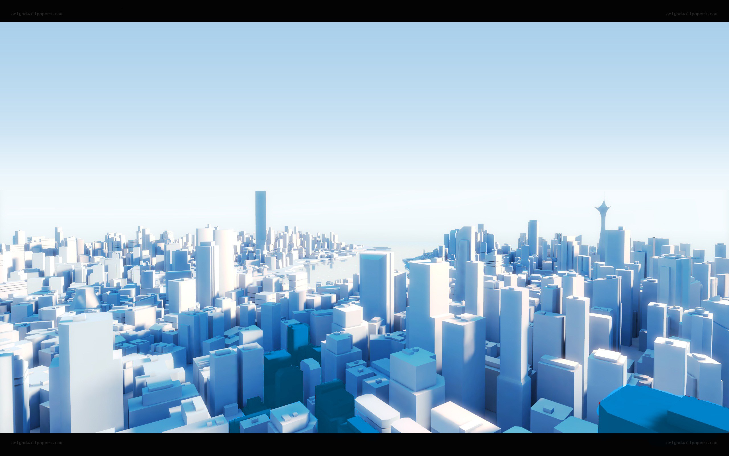 futuristic city skyline