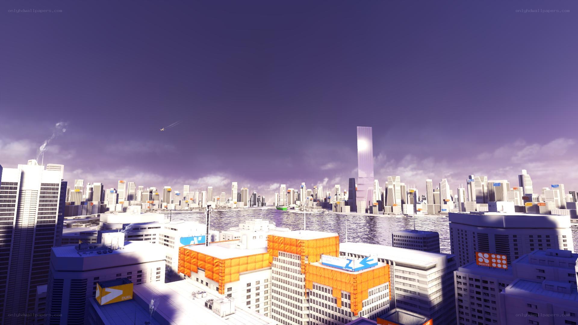 futuristic city skyline
