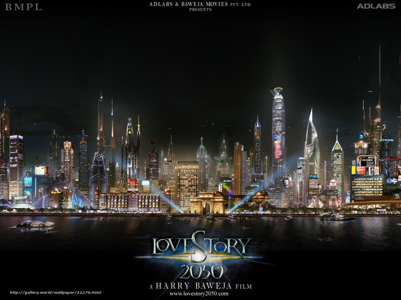Futuristic City Skyline — Black