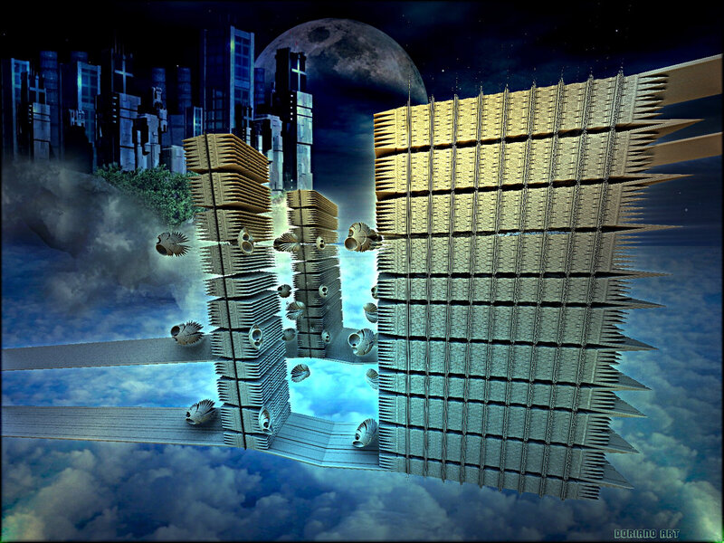 Futuristic City Structures