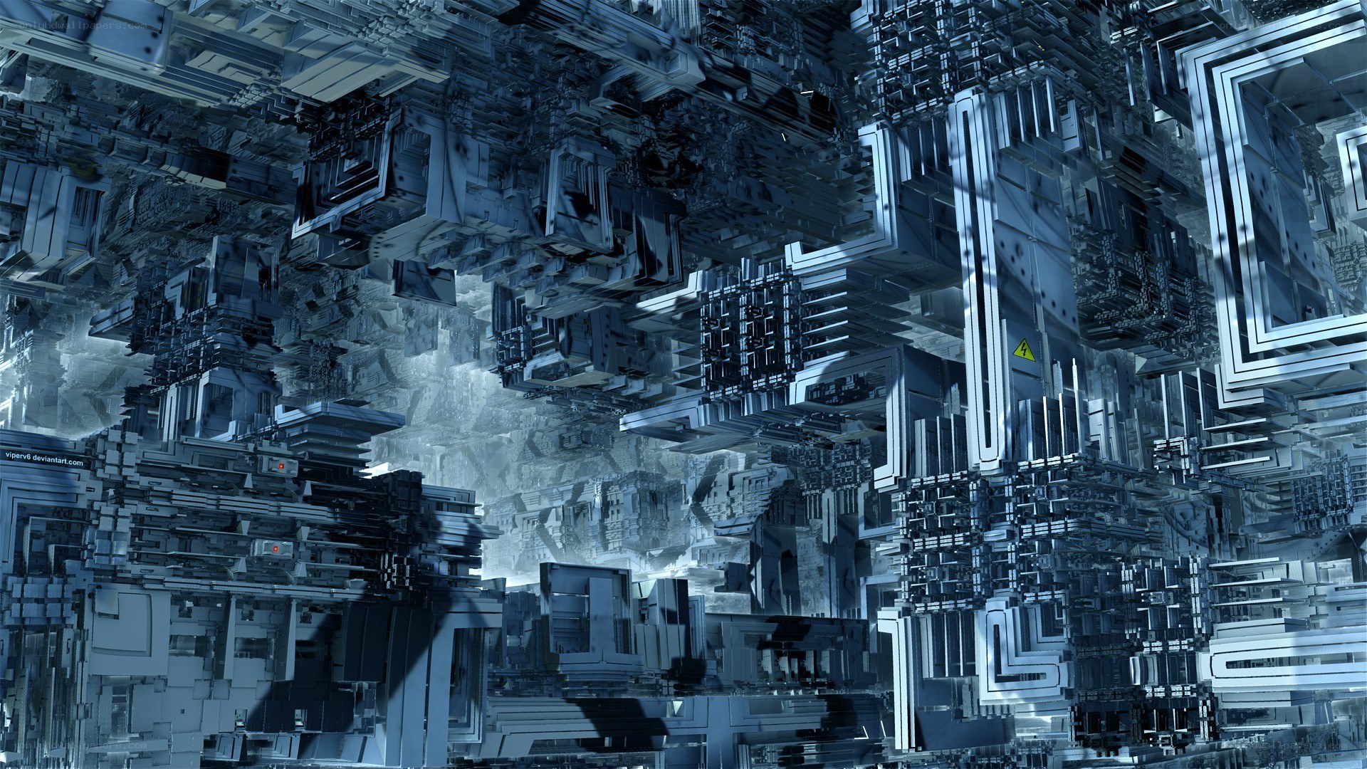 futuristic cityscape