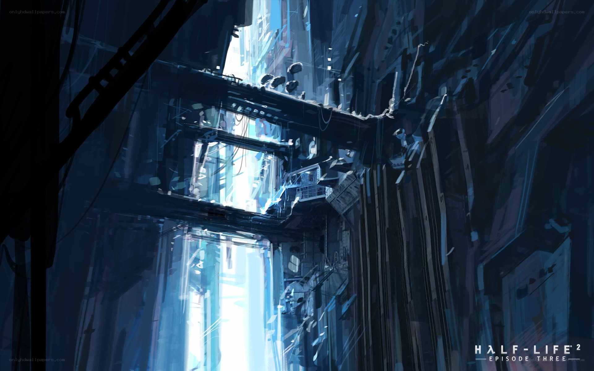 futuristic cityscape concept art