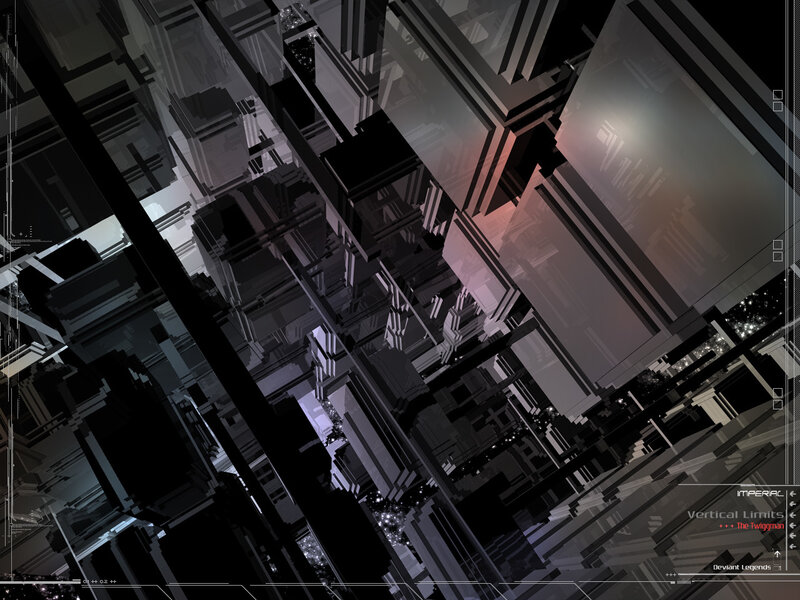 futuristic cityscape from above