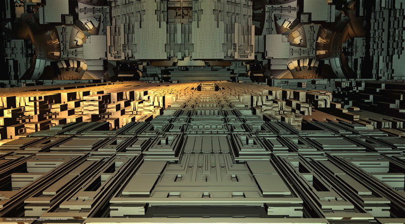Futuristic Cityscape — Gray, Dramatic, 3d Render, Buildings