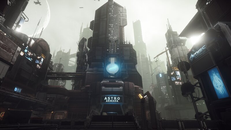 Futuristic Cityscape — Gray, Dramatic, 3d Render, Skyscrapers