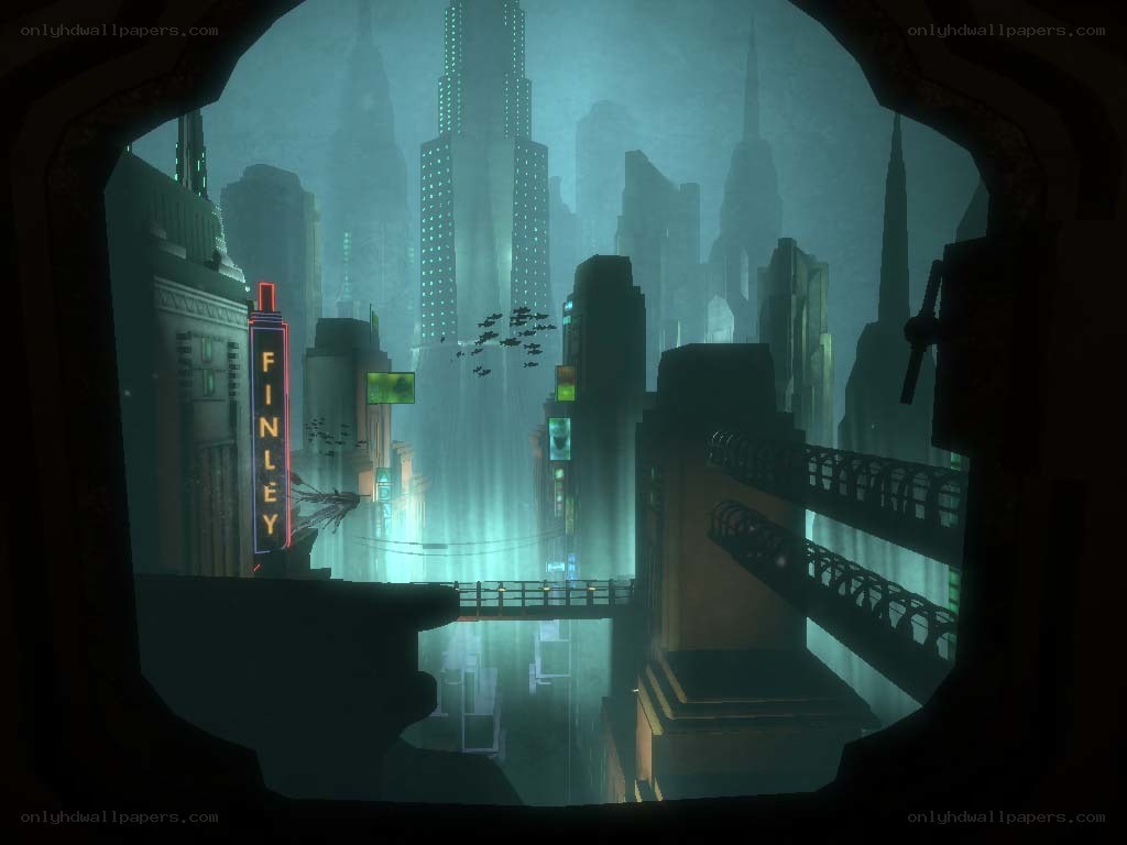 futuristic cityscape view