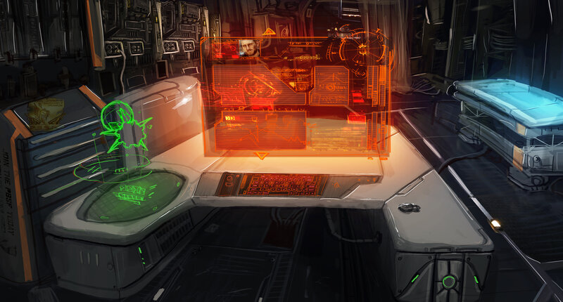 Futuristic Cockpit