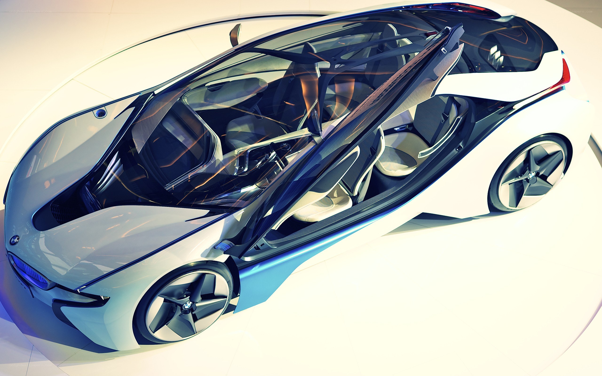 futuristic concept car