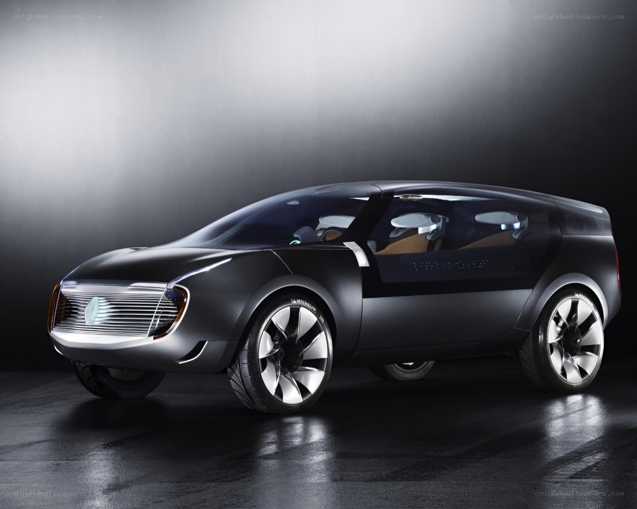 futuristic concept car
