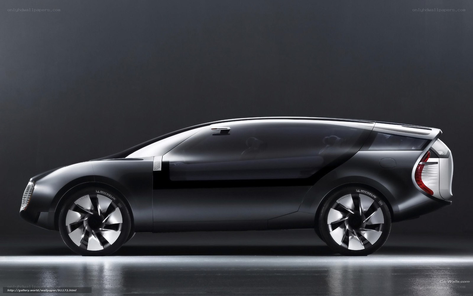 futuristic concept car