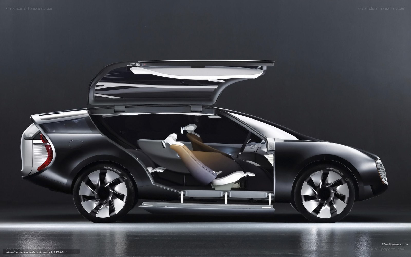 futuristic concept car