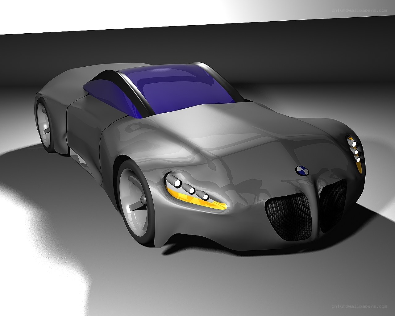 futuristic concept car