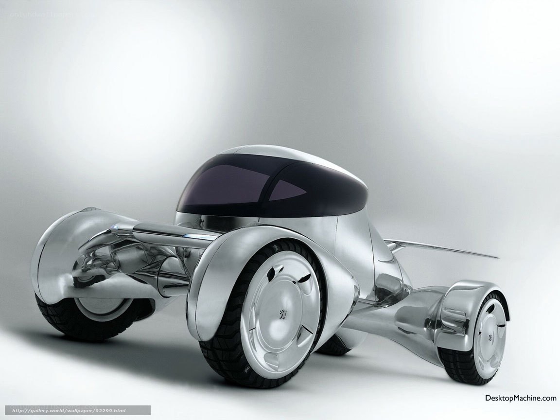 futuristic concept car