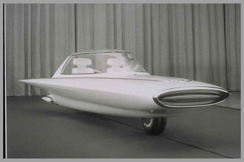 futuristic concept car
