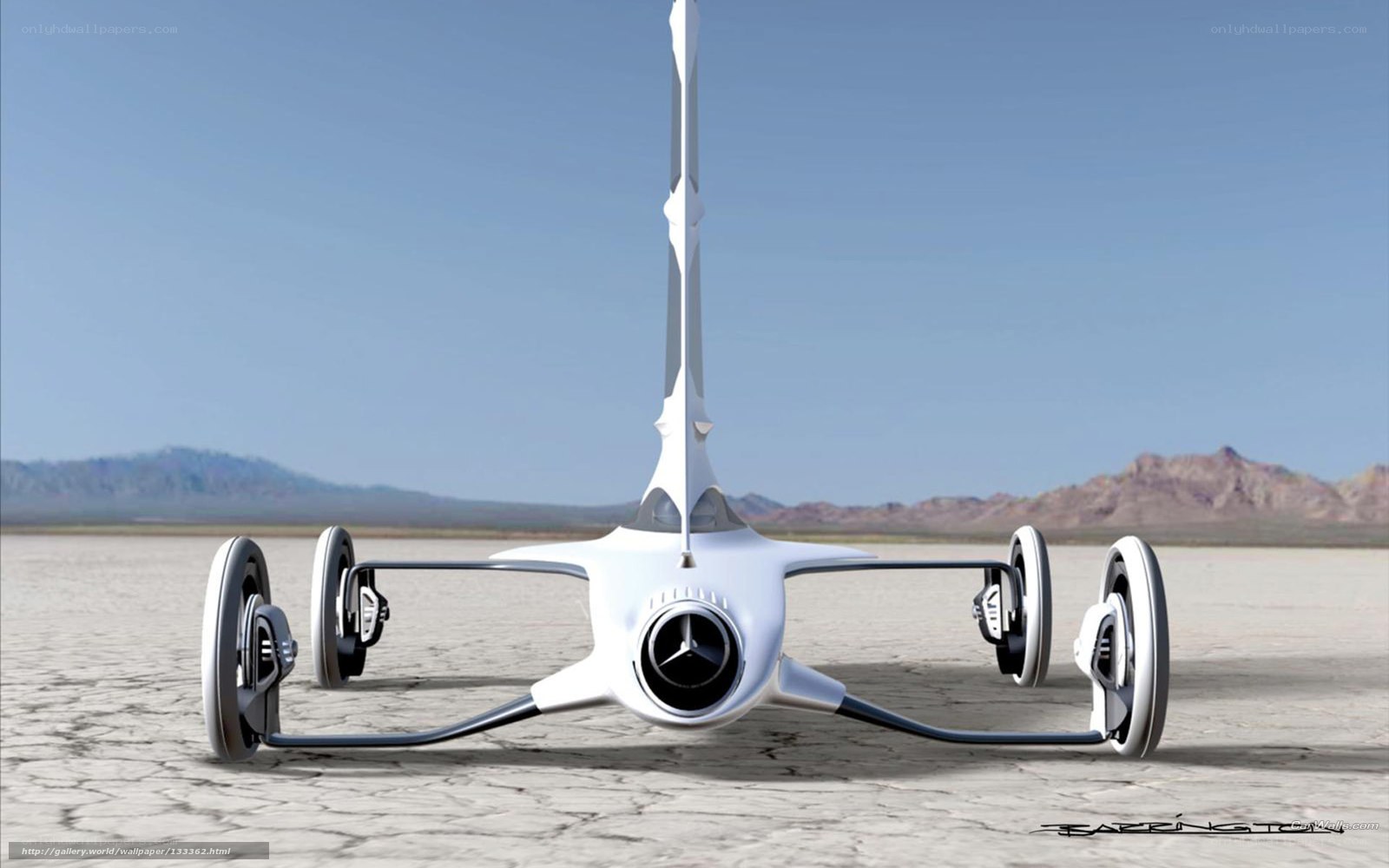 futuristic concept car