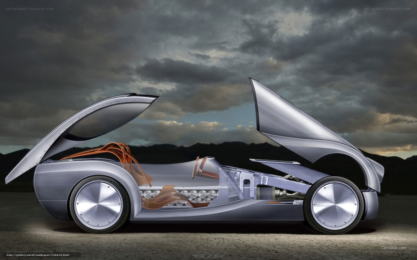 futuristic concept car