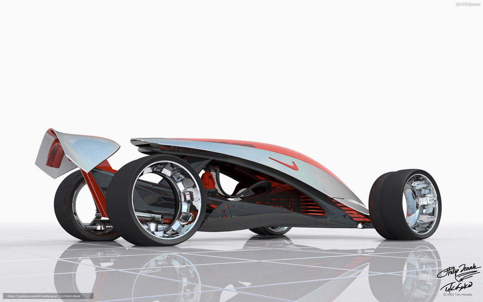 futuristic concept car