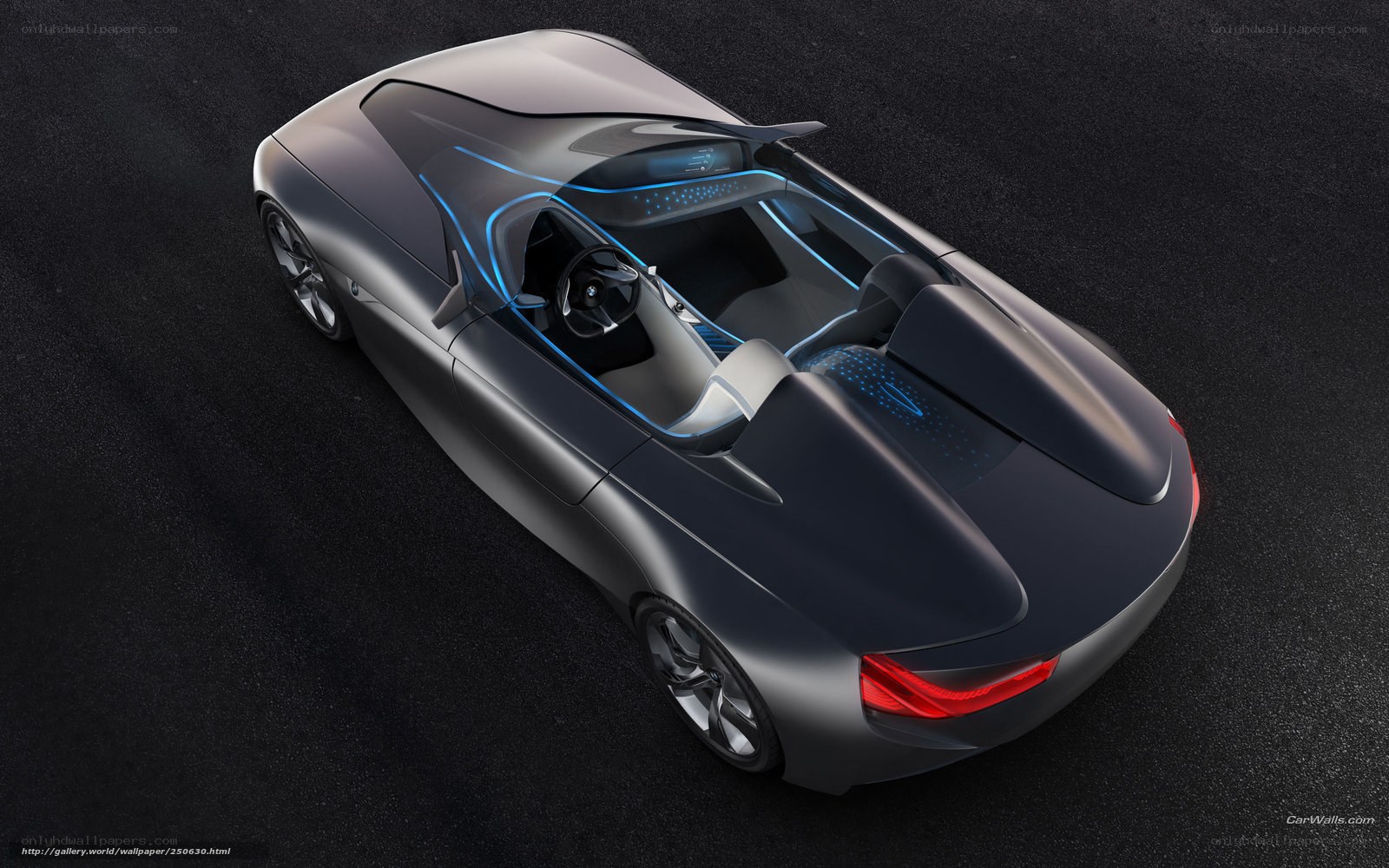 futuristic concept car