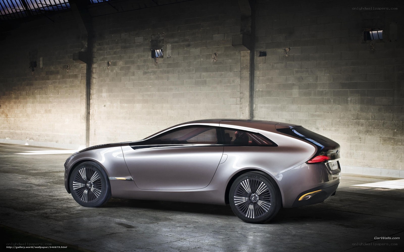 futuristic concept car
