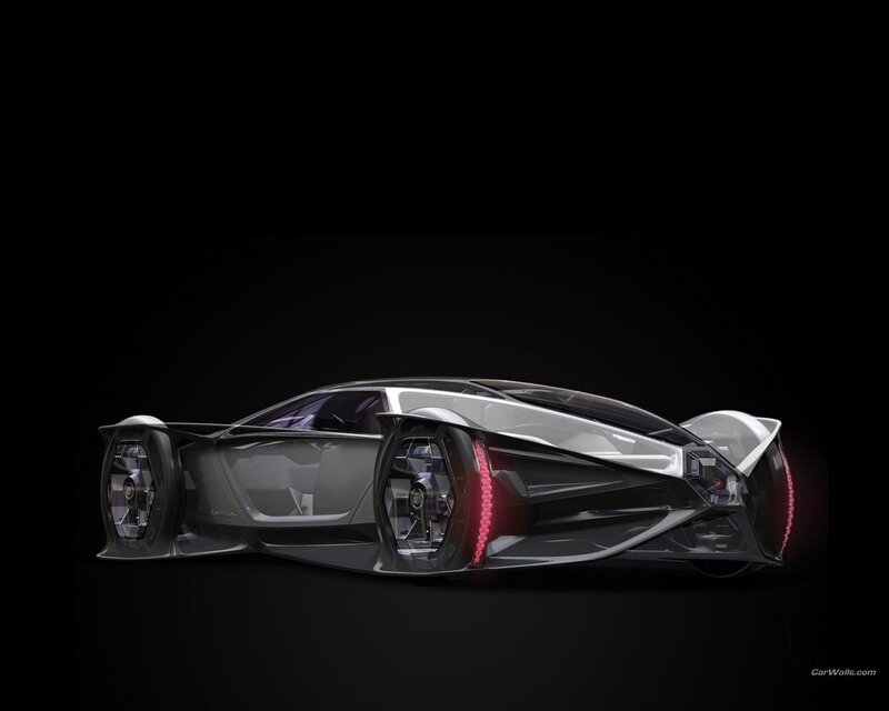 futuristic concept car