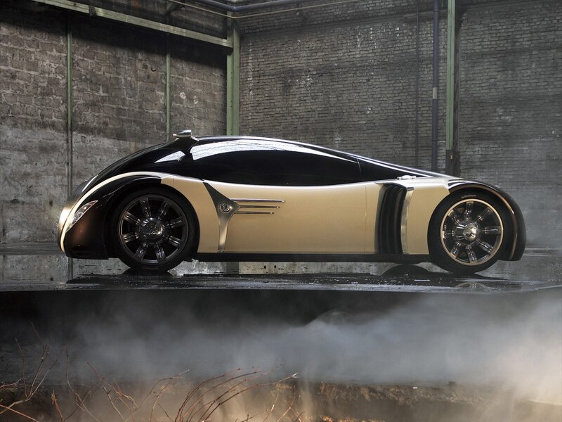 futuristic concept car