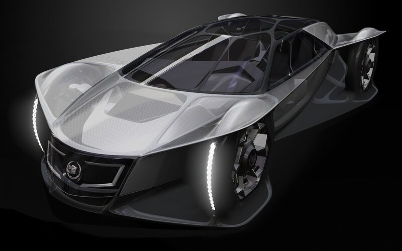 futuristic concept car