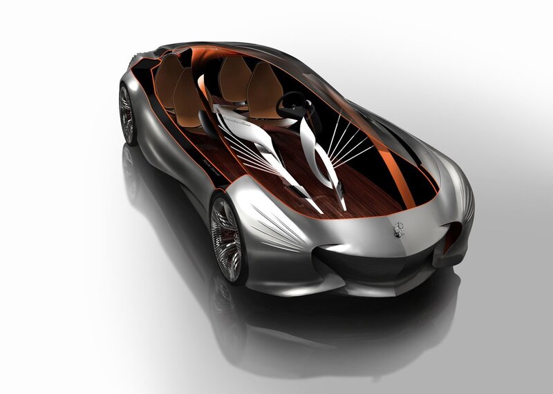 futuristic concept car