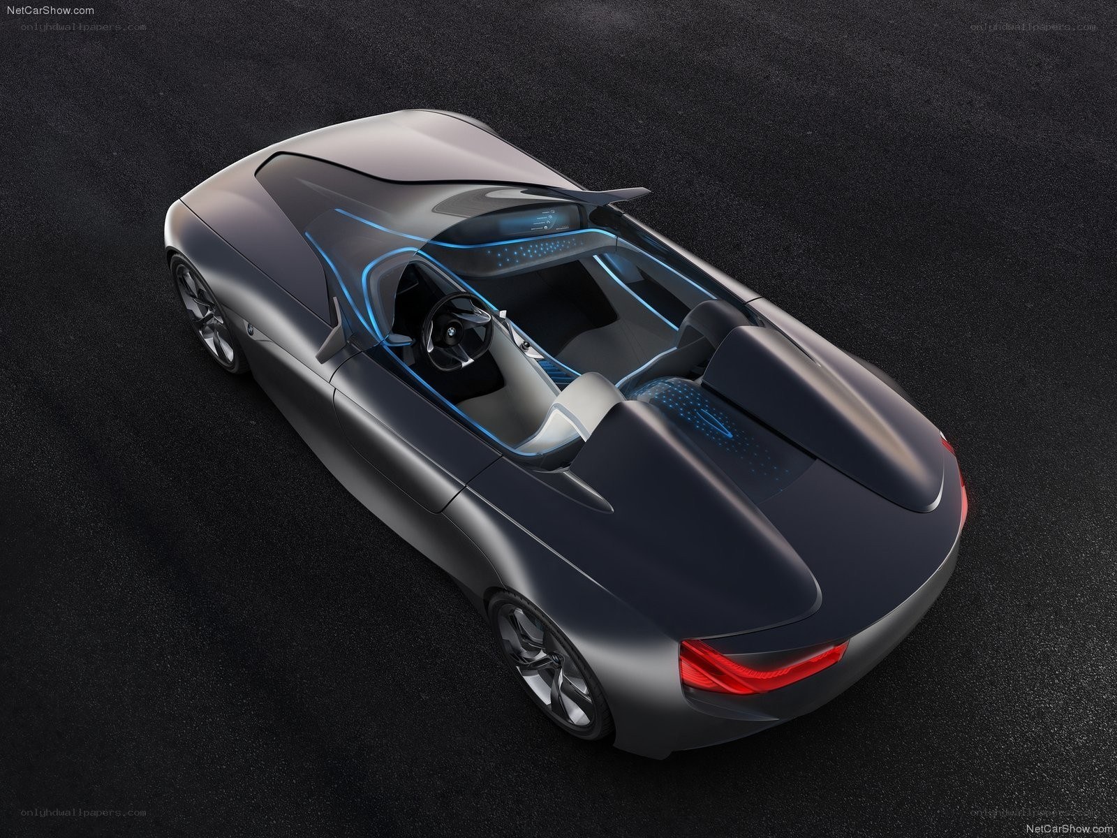 futuristic concept car