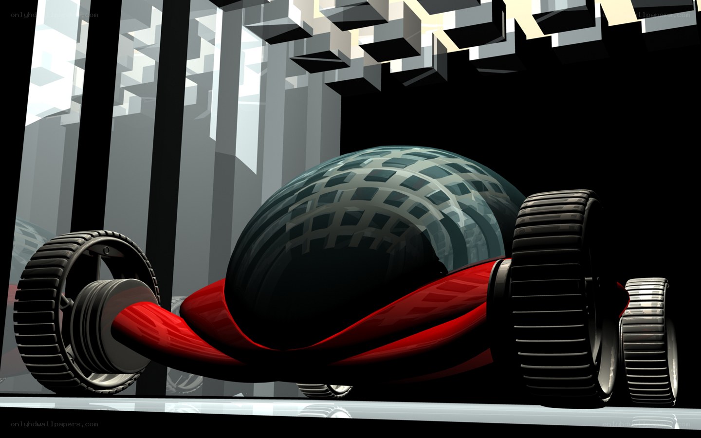 futuristic concept car