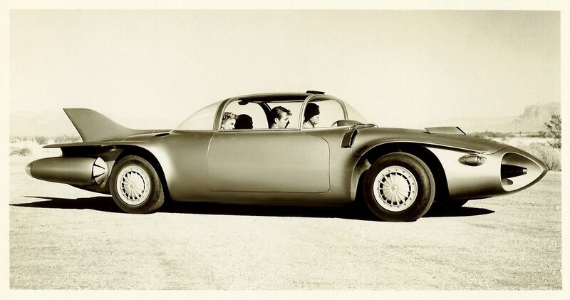 futuristic concept car
