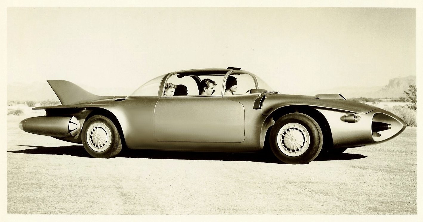 futuristic concept car