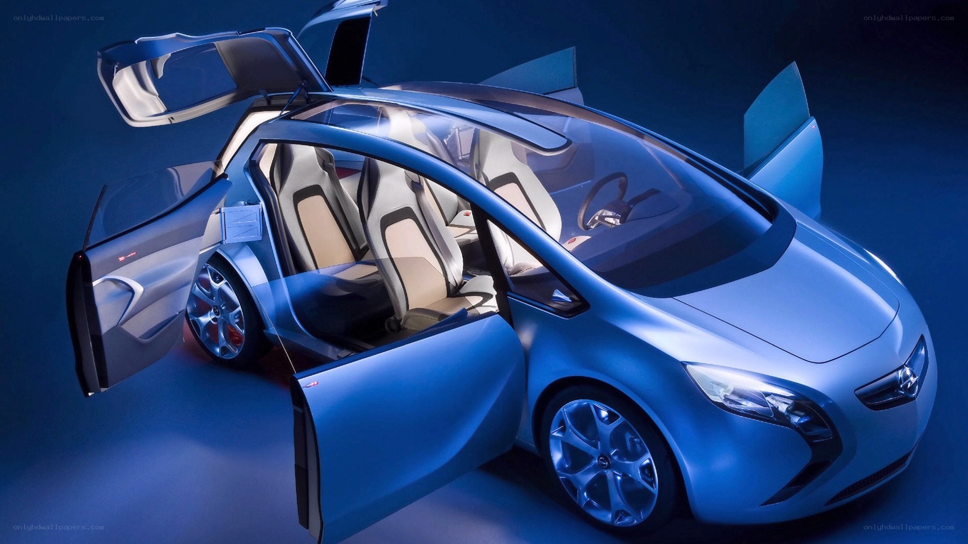 futuristic concept car