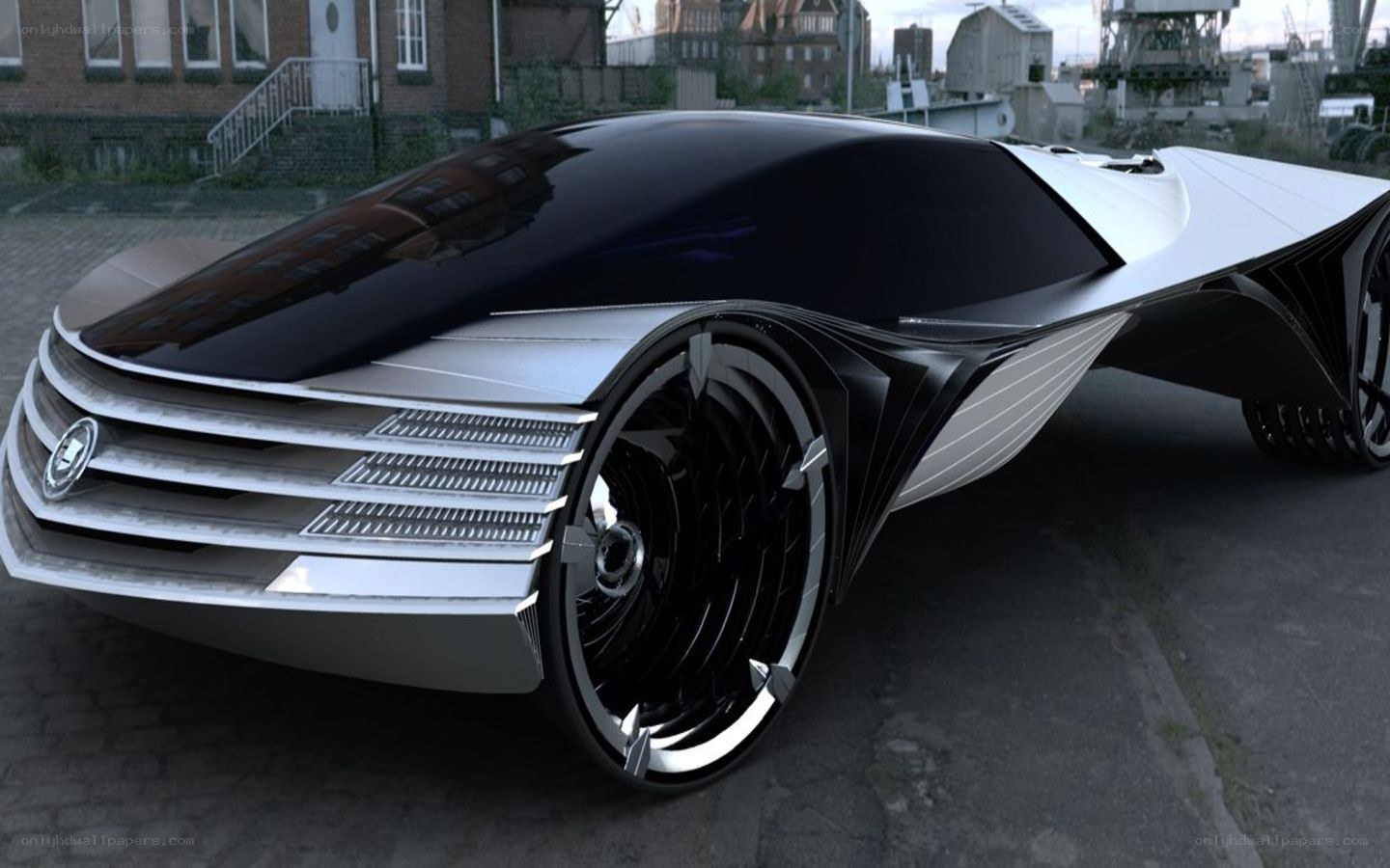 futuristic concept car