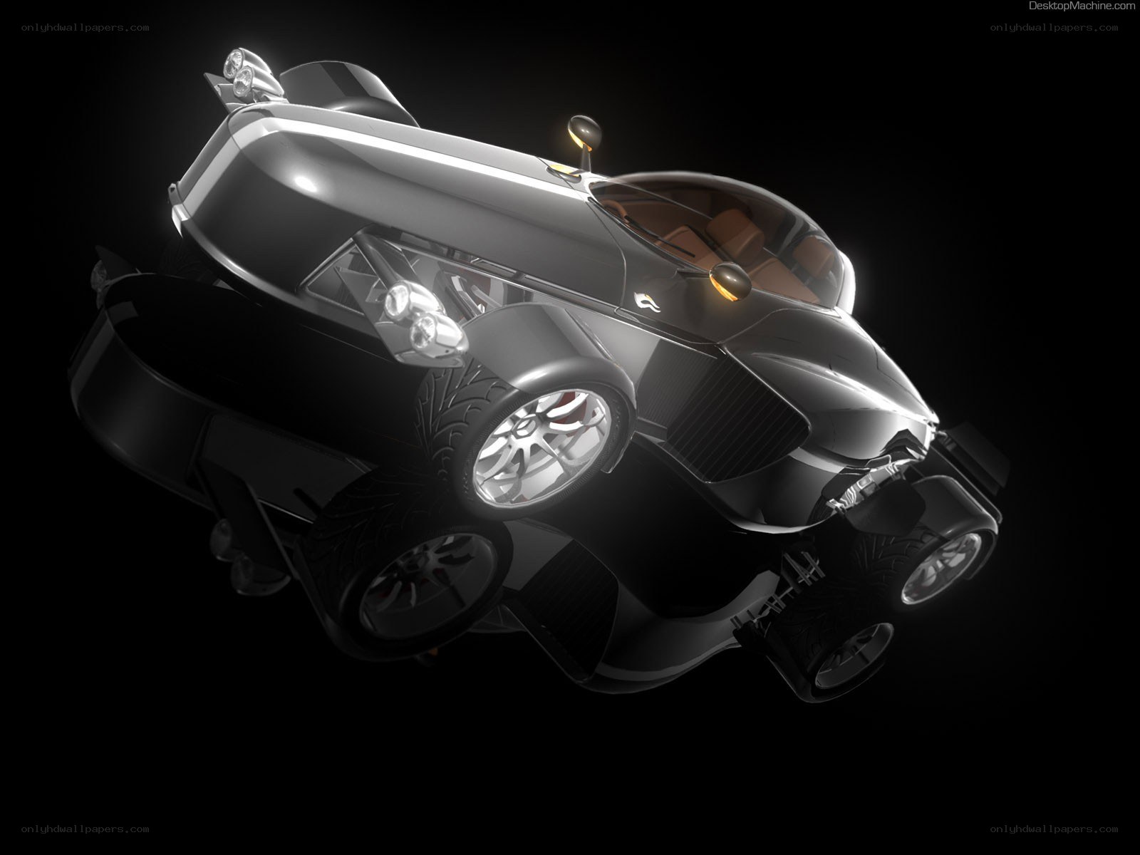 futuristic concept car