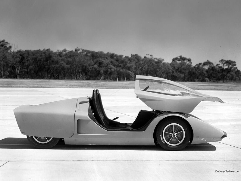futuristic concept car