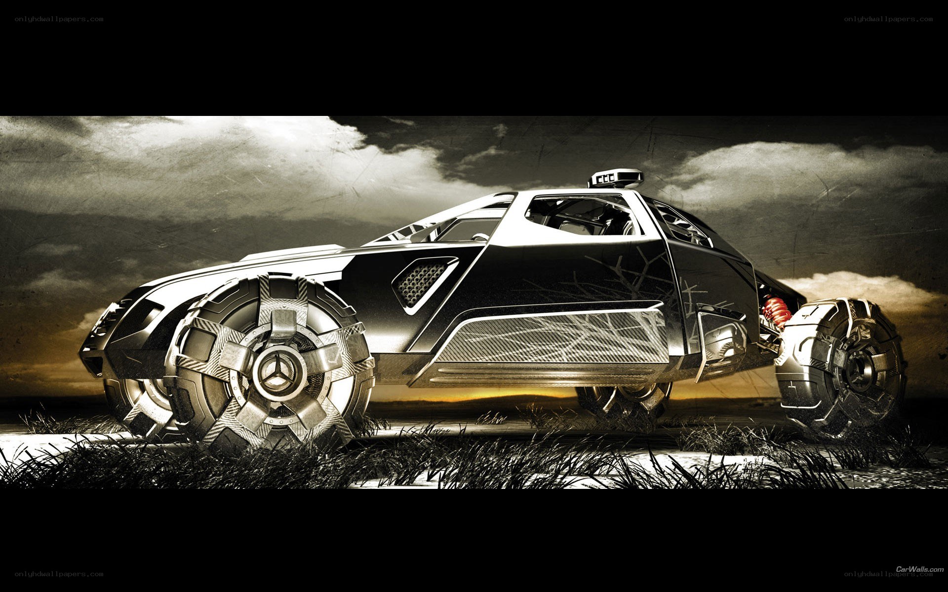futuristic concept car
