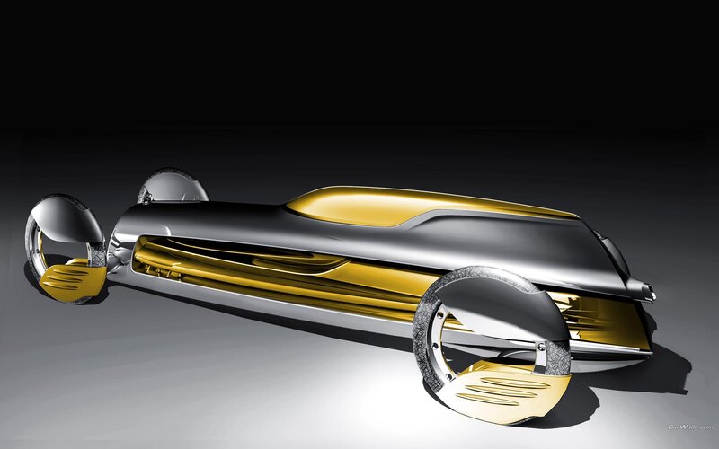futuristic concept car