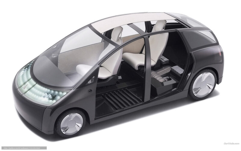 Futuristic Concept Car — Black, Modern, 3d Render