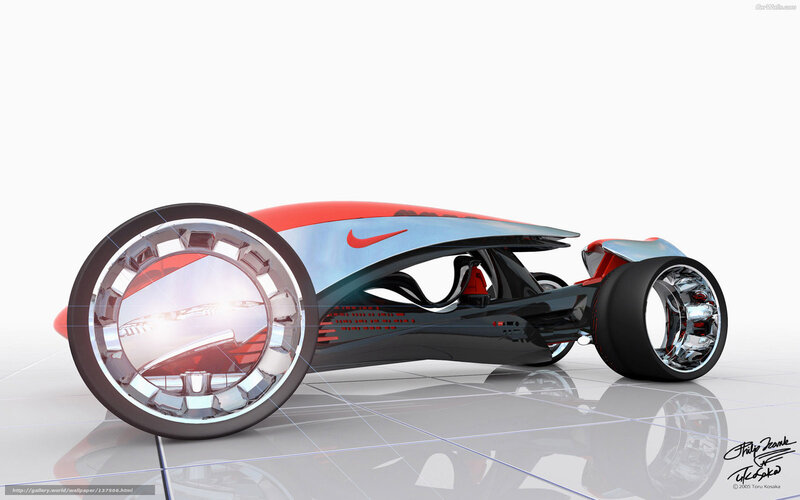Futuristic Concept Car — Black, Sleek, 3d Render, Wheel