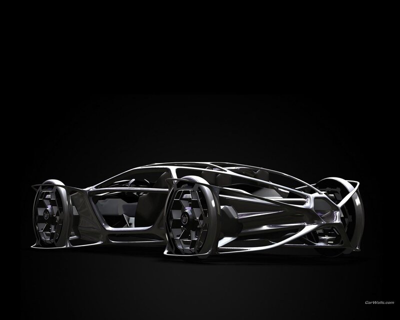 futuristic concept car design