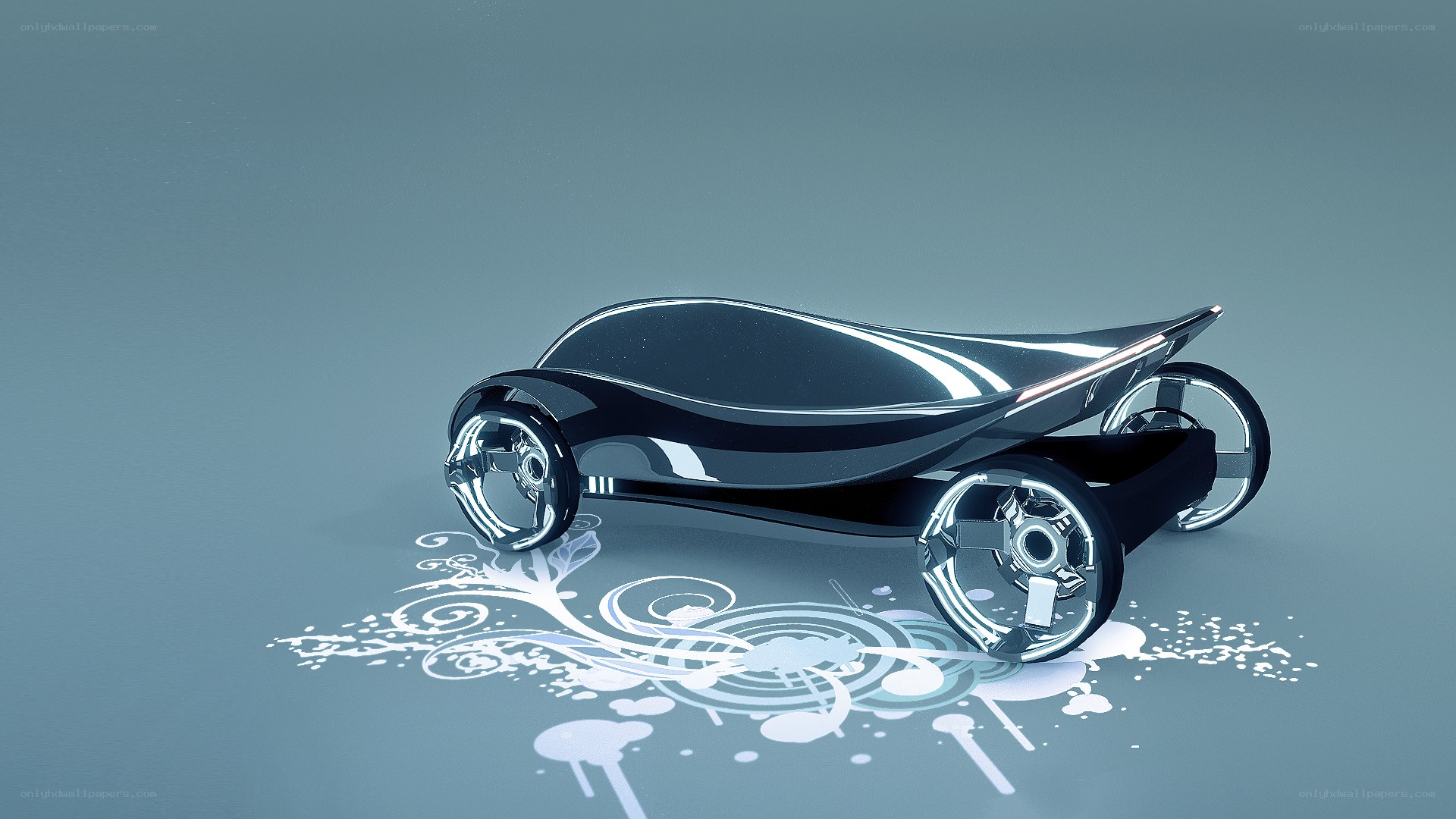 futuristic concept car design