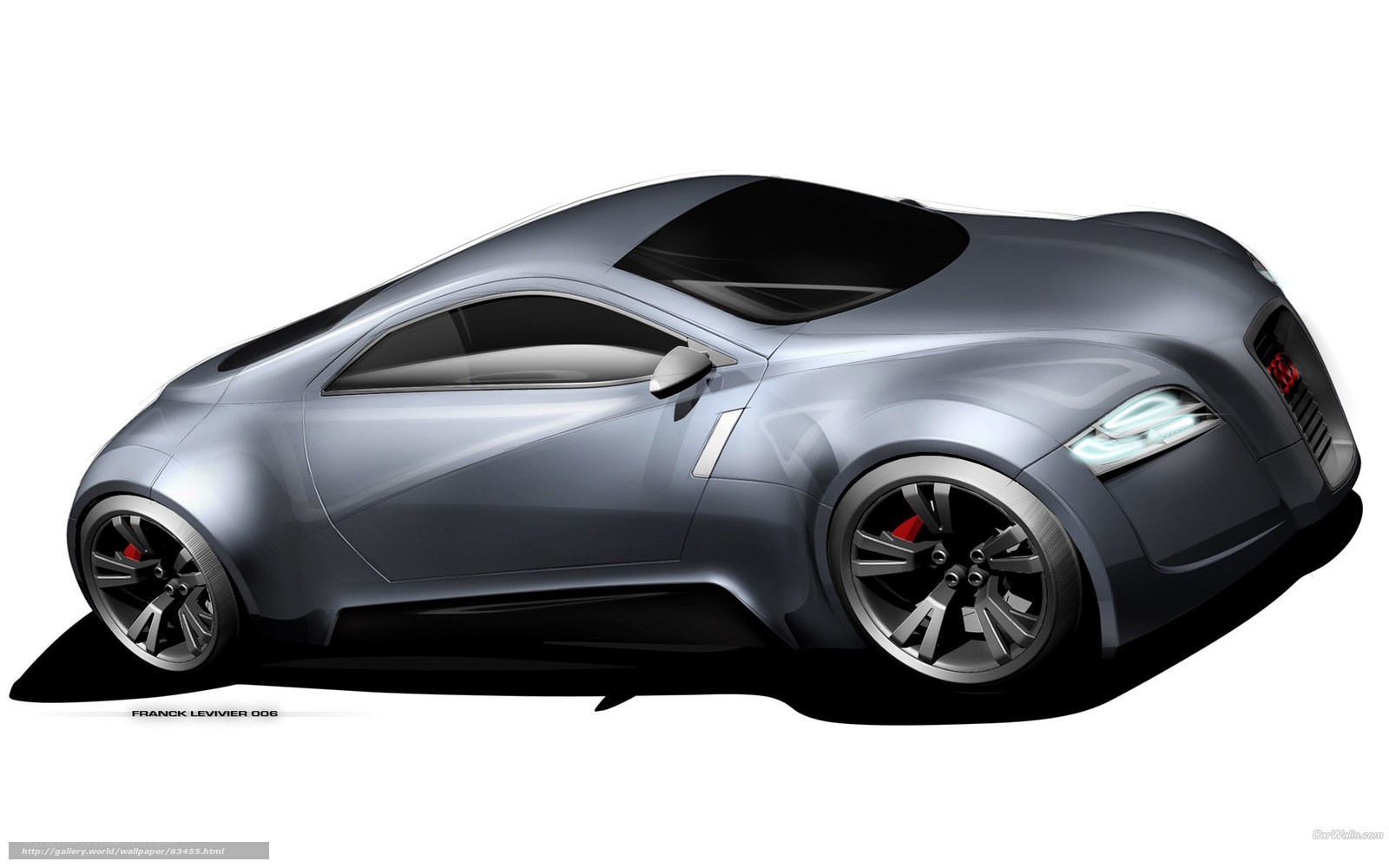 futuristic concept car design
